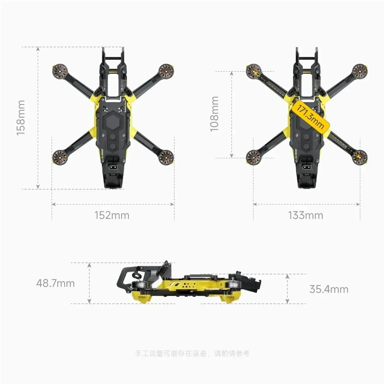 Drone FPV Modular SpeedyBee Ma - Fpv Brushless Rc Drone 4K avaliação e preço