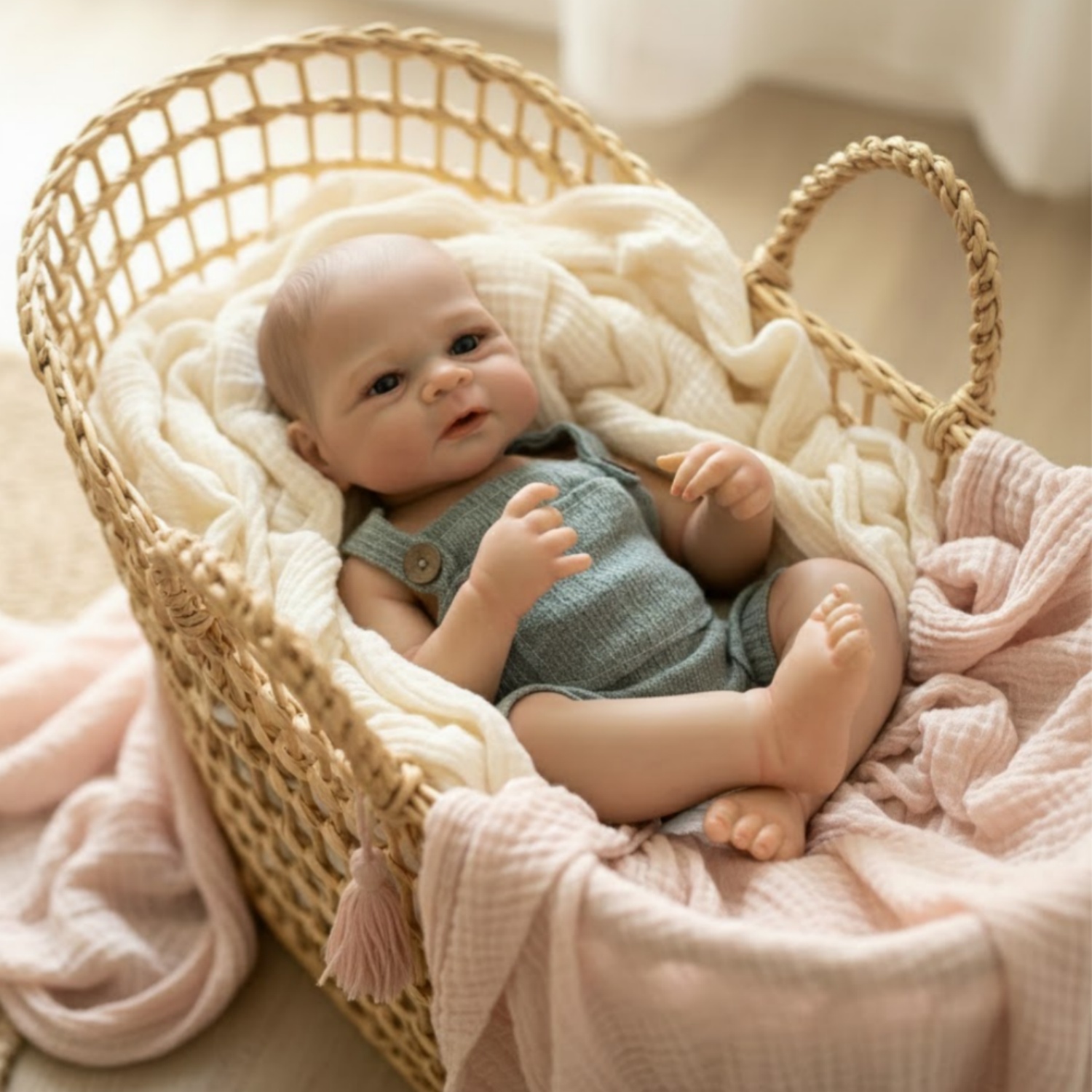 OtardDolls Bonecas Elijah de 1 - Reborn Baby Doll Silicone Realistic avaliação e preço