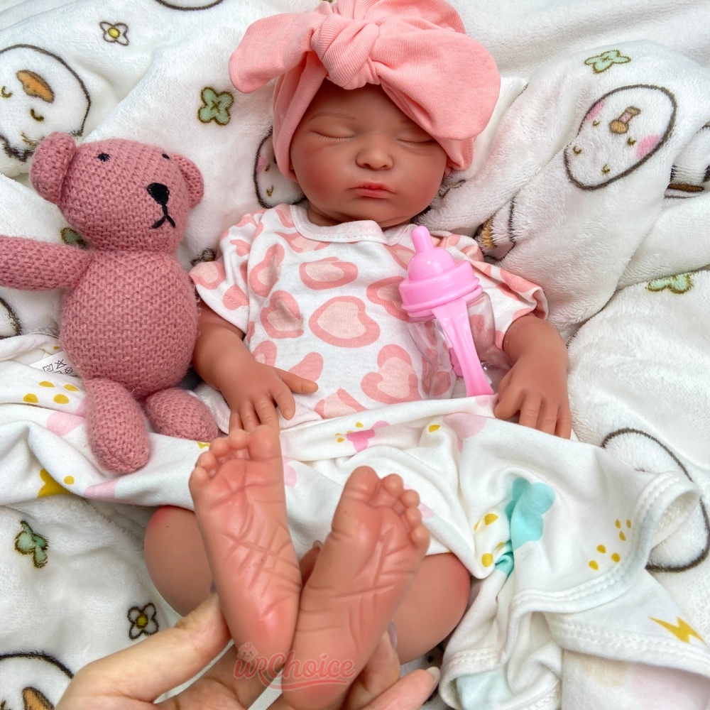 Boneca reborn de silicone lavá - Reborn Baby Doll Silicone Realistic avaliação e preço