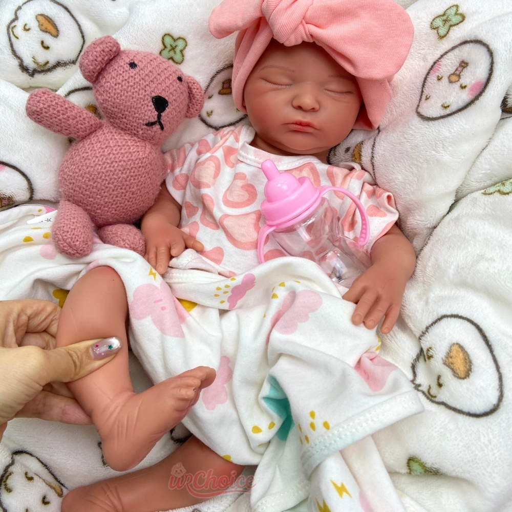 Boneca reborn de silicone lavá - Reborn Baby Doll Silicone Realistic avaliação e preço
